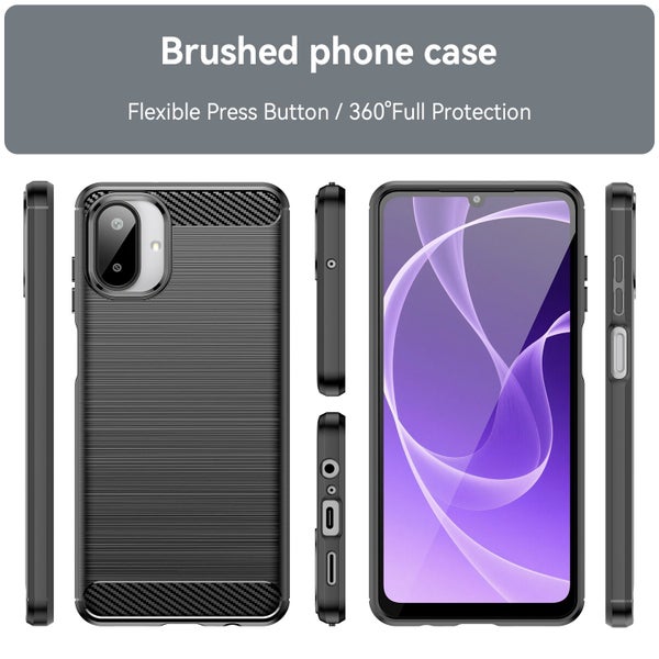 Samsung Galaxy A07 A17 A56 A36 A26 A16 A Series Carbon Fibre Shockproof TPU Case Carousel 8