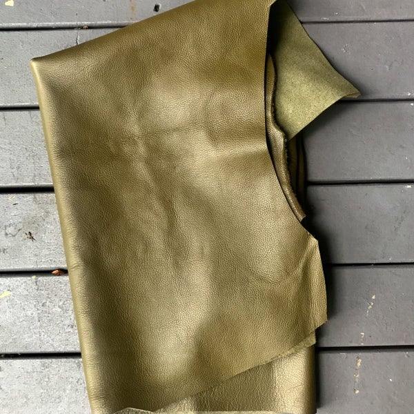 Green Leather Piece Carousel 2