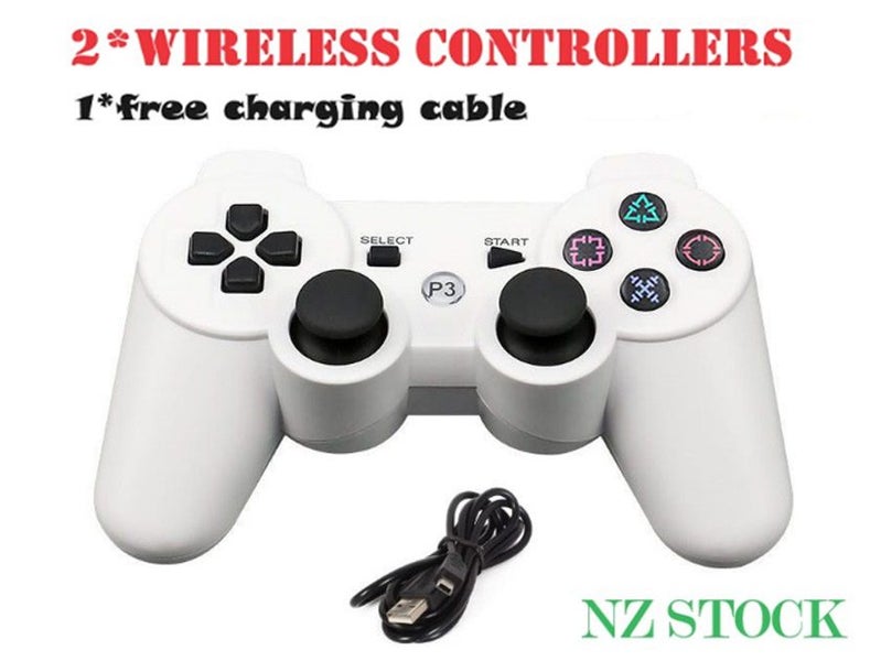 PS3 Wireless Controller ______________ White Carousel 1