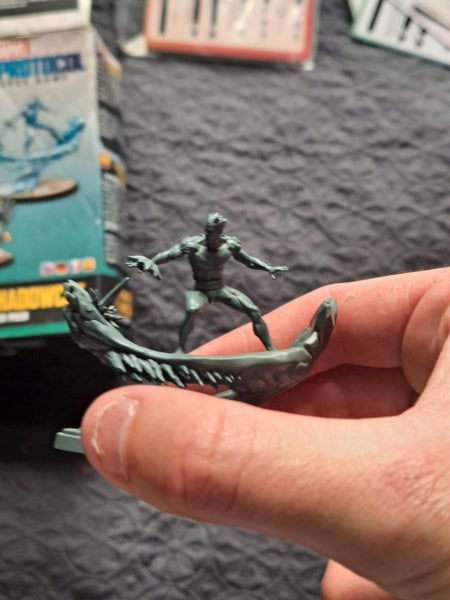 Marvel crisis protocol, Iceman and Shadowcat models. Carousel 8
