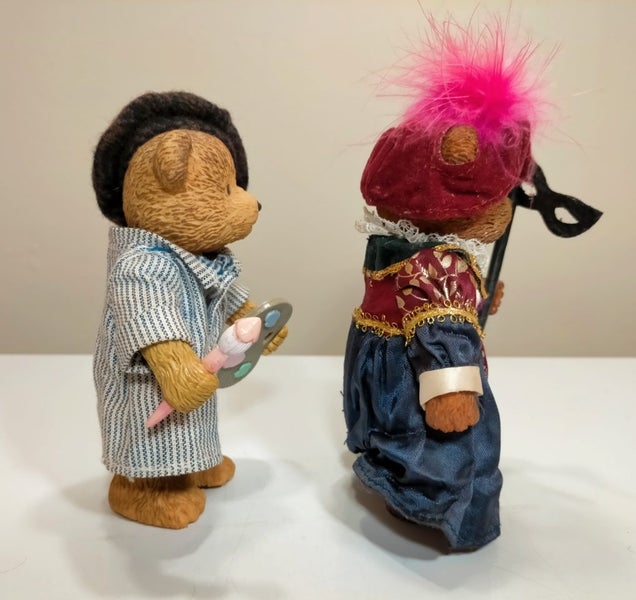 Vintage Russ Teddy Town Bears - Le Artiste + Masquerade Ball? Carousel 2