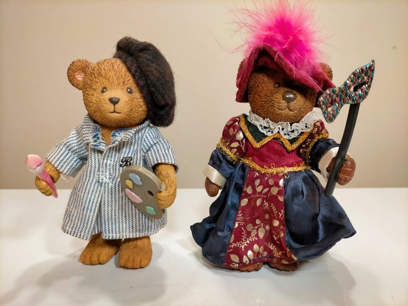 Vintage Russ Teddy Town Bears - Le Artiste + Masquerade Ball? Carousel 1