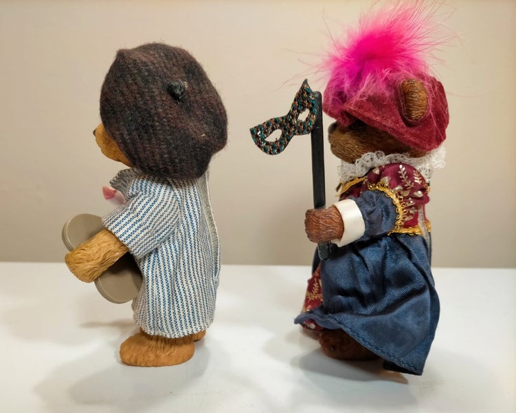 Vintage Russ Teddy Town Bears - Le Artiste + Masquerade Ball? Carousel 4