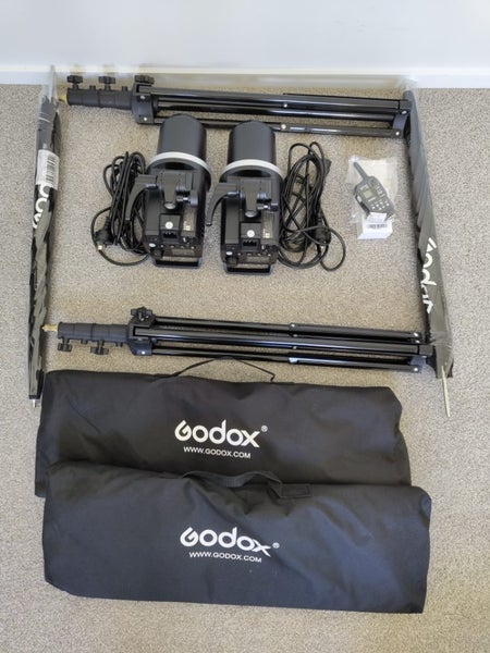Godox MS300 Compact Double Studio Flash Kit636163570690571118