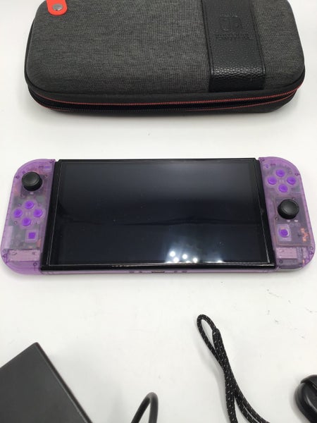 * Nintendo Switch OLED Console w/ Case & Cables! * Carousel 2