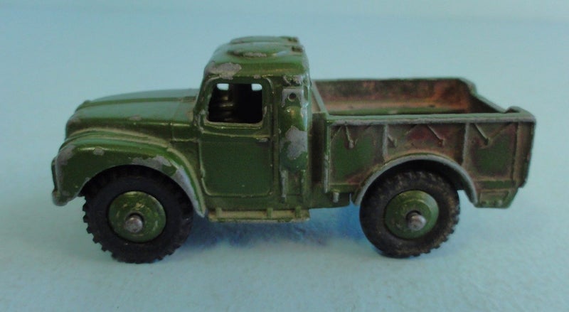 #23 Dinky Toys 641 Humber Army 1 Ton Cargo Truck ~ No Tilt Carousel 2