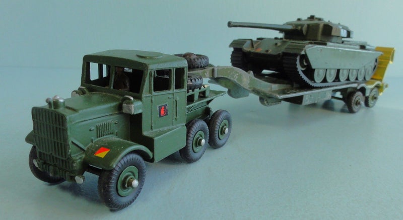 #43 Dinky Toys Army Tank Transporter with Centurion Tank ~ Conversion Carousel 1