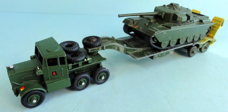 #43 Dinky Toys Army Tank Transporter with Centurion Tank ~ Conversion Carousel 2