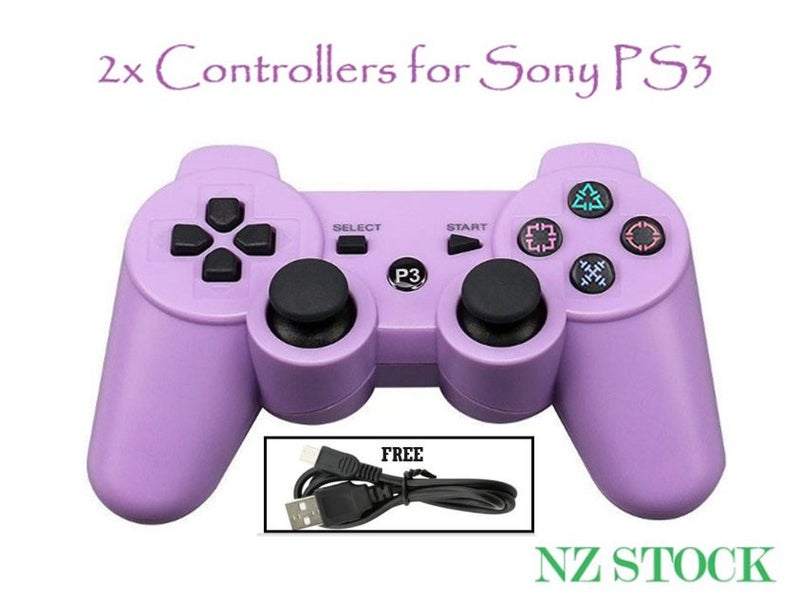 PS3 Wireless Controllers ______________ Purple Carousel 1