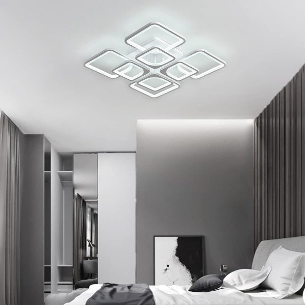 Modern Led Ceiling Light Dimmable With Remote Control Carousel 2