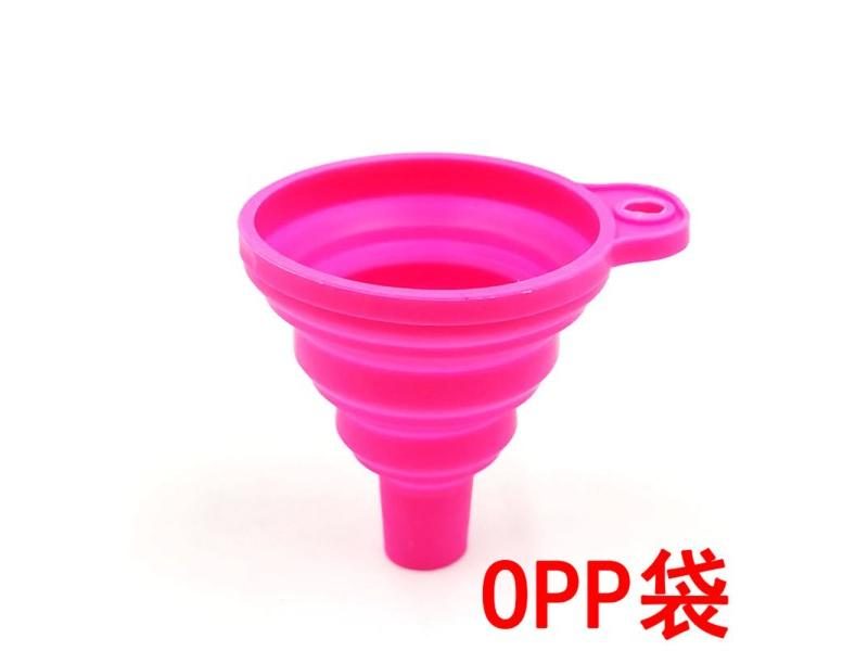Kitchen Mini Silicone Foldable Funnel Collapsible Style Funnel Hopper Kitchen Carousel 1