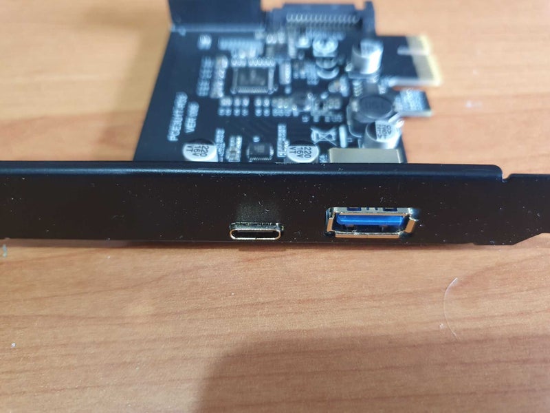 PCI-E card usb-c and USB 3 Carousel 1