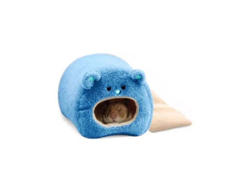 Hamster Soft Warm Bed Rat Hammock Pig Squirrel Winter Pet Toy Hamster Cage Carousel 1