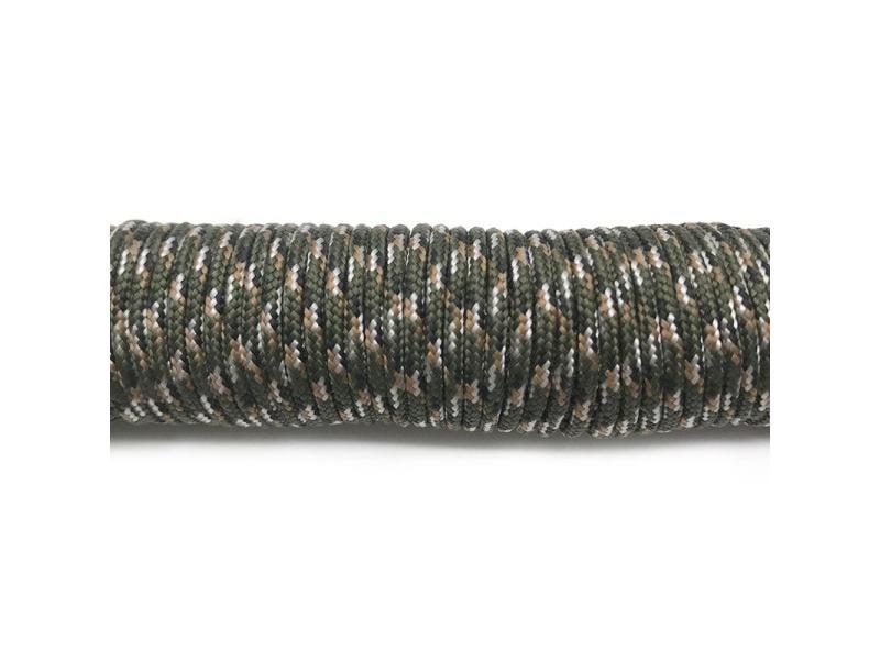 IQiuhike 100 Colors Paracord 2mm 100FT 50FT 25FT One Stand Cores Paracord Rope Carousel 1