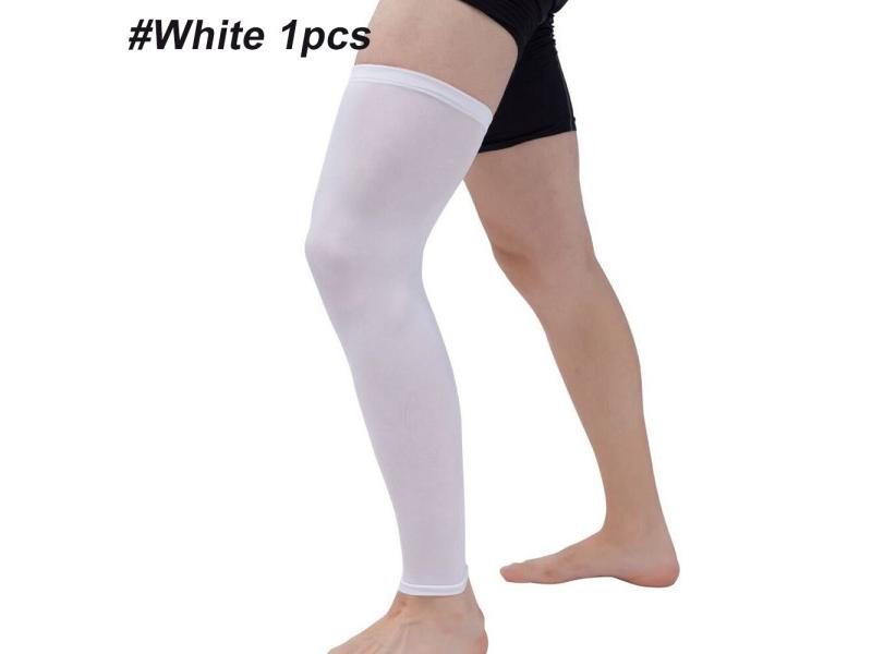 1Pcs Full Leg Sleeves Long Compression Leg Sleeve Knee Sleeves Protect Leg For Carousel 1