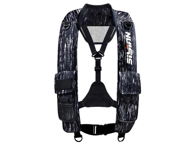 New Multi Functional Fishing Vest Automatic Inflatable Adult Lightweight Marine Carousel 1