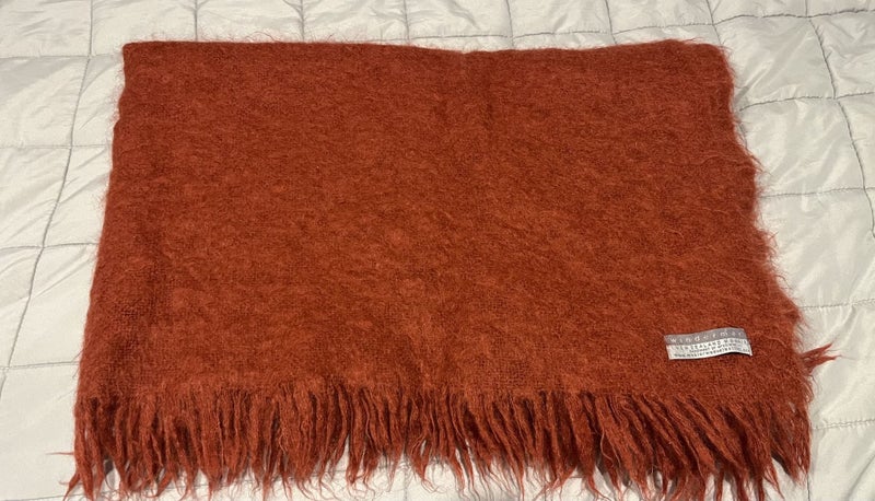 New Zealand Windermere Mohair wool Throw Carousel 1