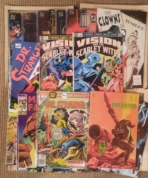 Comics grab bag # 1: Marvel's, DC, Brit Magic! Carousel 1
