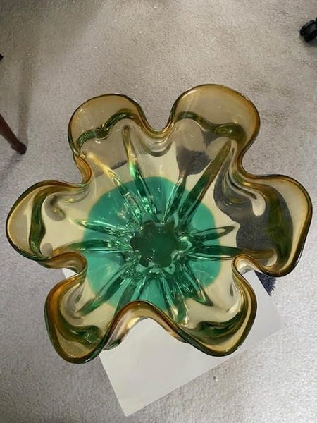Large Glass vase Carousel 2
