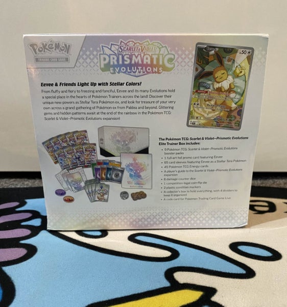 Pokémon Scarlet & Violet - Prismatic Evolutions Elite Trainer Box Carousel 2