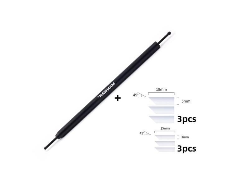 Metal Stainless Wipe Stick Seepage Line Cleaning Swabs Stickers Cotton Swabs Carousel 1
