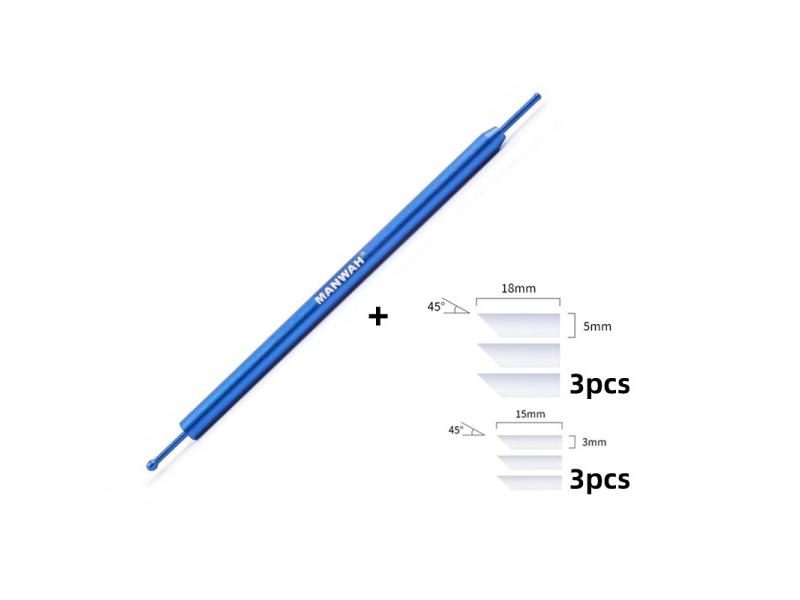 Metal Stainless Wipe Stick For Hobby Model Making Seepage Line Cleaning Carousel 1