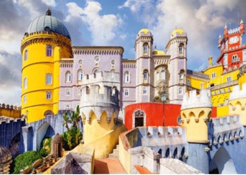 Ravensburger Pena National Palace Portugal Puzzle 1000 Piece Carousel 2