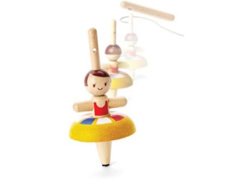 Plantoys - Ballet Spinning Top Carousel 1