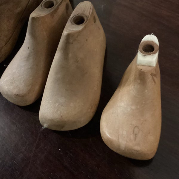 Five Wooden Shoe Lasts including Baby’s Carousel 2