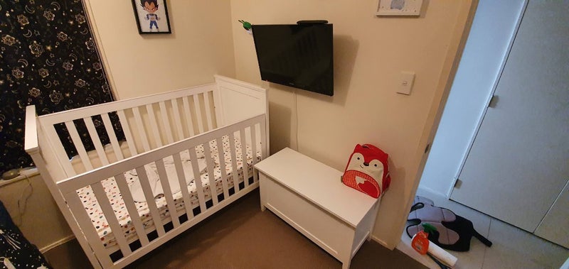 Grotime Legacy 4-in-1 Cot, White Carousel 2