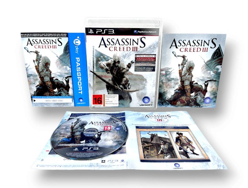 ASSASSIN'S CREED III (ALTERNATE PRINT) PS3 Special Edition (AS NEW - COMPLETE... Carousel 1