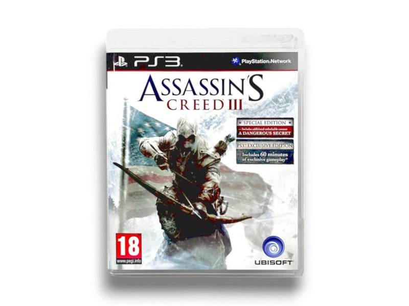 ASSASSIN'S CREED III (ALTERNATE PRINT) PS3 Special Edition (AS NEW - COMPLETE... Carousel 2
