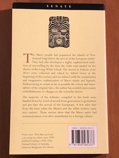 Vintage book Folktales of the Maori 1907 reprint Carousel 2