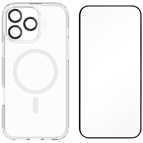 EFM Zurich MagSafe, Impact Screen, Lens Protector Bundle For New iPhone 16 Pr... Carousel 1