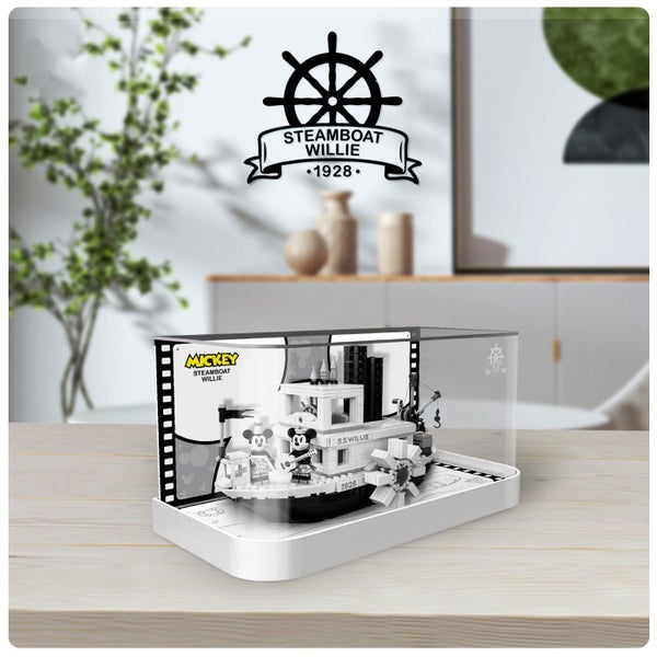 Lego Steamboat Willie 21317 Display Case Carousel 1