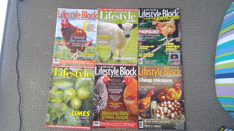 Lifestyle Block/Lifestyle Farmer magazines x 6 Carousel 1