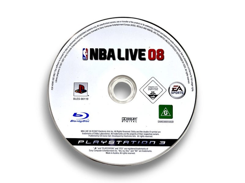 NBA LIVE 08 (PS3) *GAME ONLY, No Case* Carousel 2