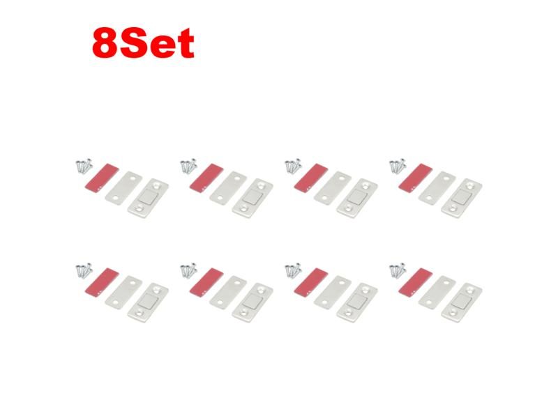 10-1Set Magnetic Cabinet Catches Door Stops Magnet With Screw For Home Carousel 1