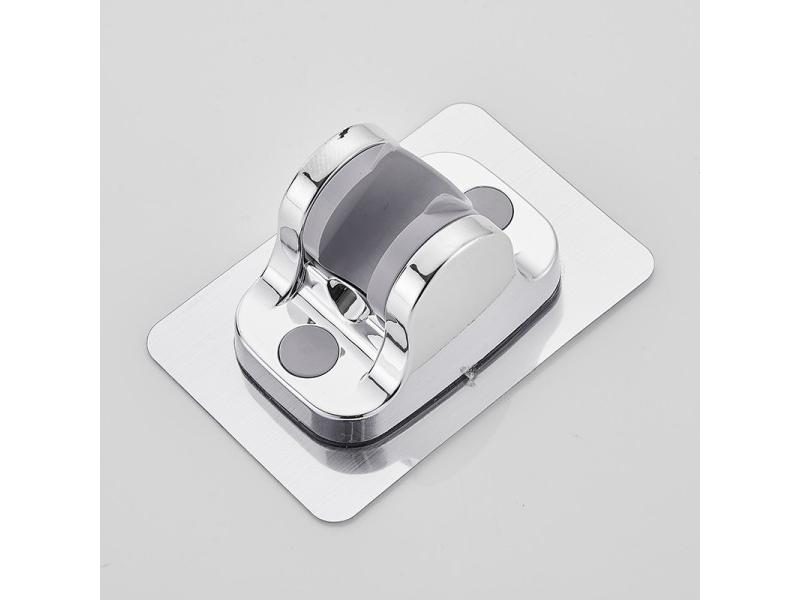 Shower Head Holder Brackets Black Suction Cup Wall Mount Adjustable Support For Carousel 1