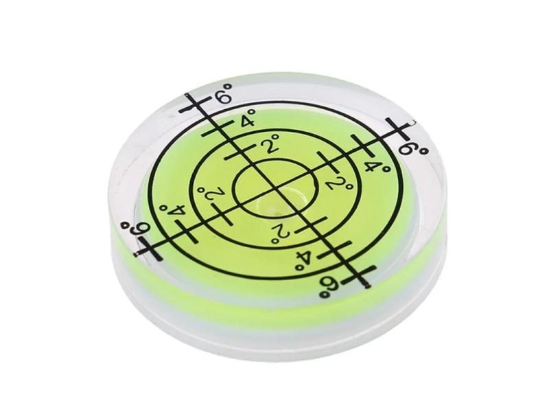 32*7mm Bulls-eyeBubble Level Degree Marked Circular Level Bubble For Horizontal Carousel 1