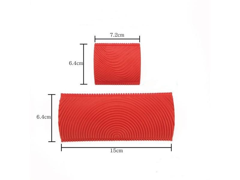 DIY Wall Painting Machine Rubber Texture Paint Roller For Home Decoration Carousel 1