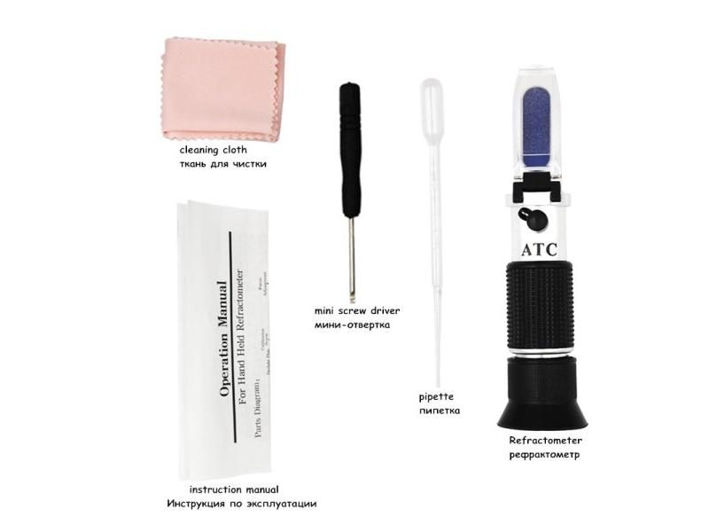 Hand Held Automotive Antifreeze Refractometer -50?-0? Tester Tool Carousel 1