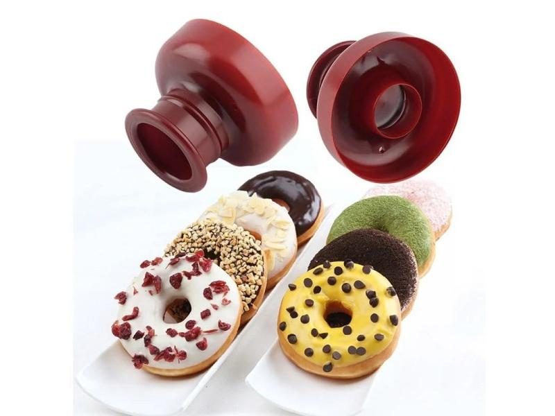 DIY Donut Cutter Maker Form For Donuts Cookie Cake Bakery Mold For Bread Carousel 1