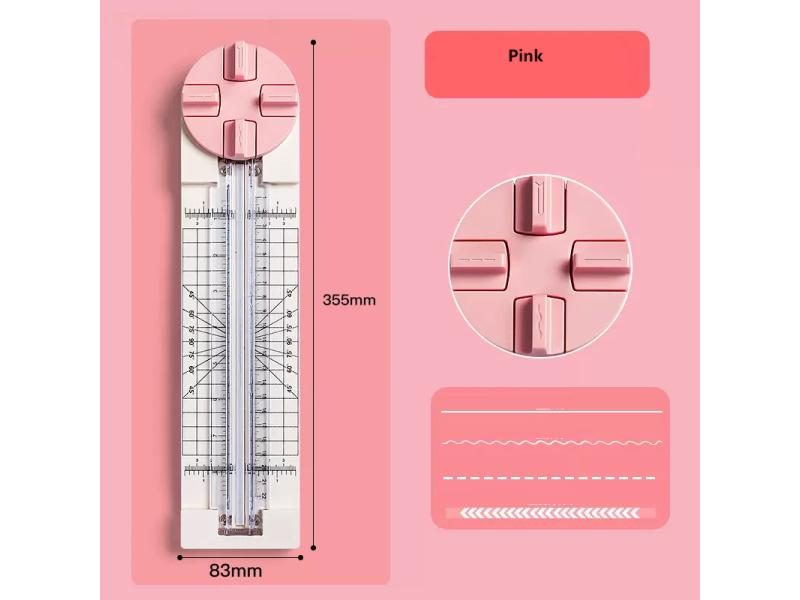 360-degree Rotary Paper Cutter 4 IN 1 Hand-Cutting Card Art Tool Carousel 1