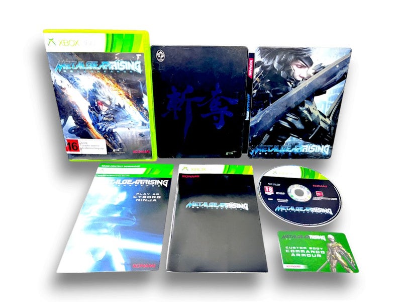 Metal Gear Rising: Revengeance (Xbox 360) STEEL CASE COLLECTOR'S EDITION Carousel 2