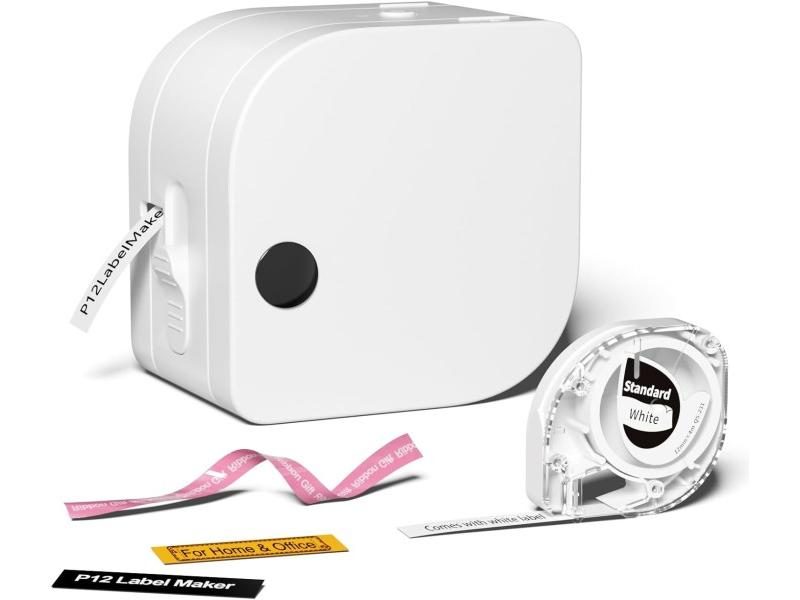 91201 91200 12267 12mm Multicolor Plastic Label Tape Compatible Dymo LetraTag Carousel 1