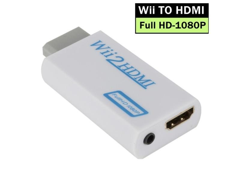 PS2 Wii To HDMI-compatible Video Converter Adapter 480i/480p/576i 1080P Carousel 1