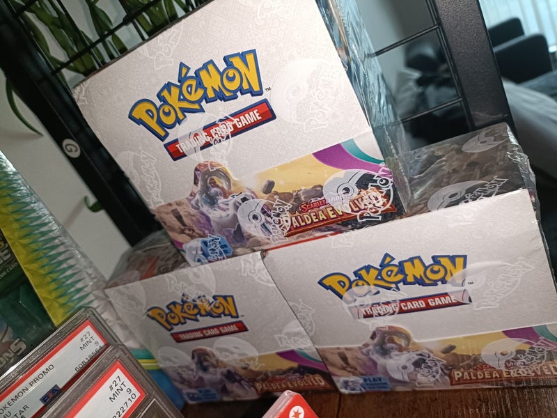 Paldea evolved booster box Carousel 2