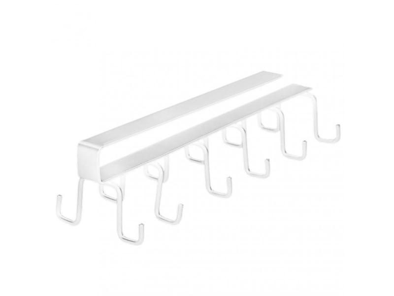 Hooks Over The Door 5 Hooks Home Bathroom Organizer Rack Clothes Coat Hat Towel Carousel 1