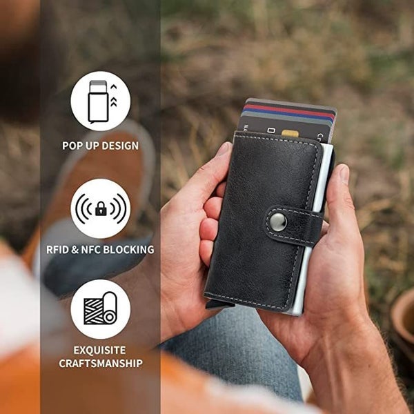 Christmas Gift RFID Wallet for Men Women - Multi-Colour [NZ Stock] Carousel 1